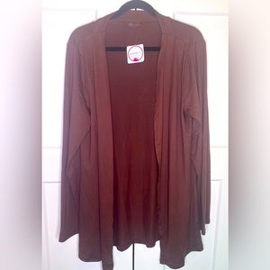 Sheila Rose Maroon Long, Long Sleeve Cardigan Size L